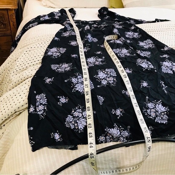 Anthropologie Maeve Hedy Floral Midi Dress Size US 0P - Picture 5 of 15